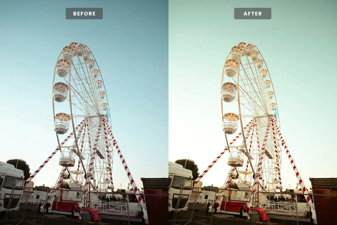 主题公园游玩照片调色Lightroom预设 Theme Park Lightroom Presets