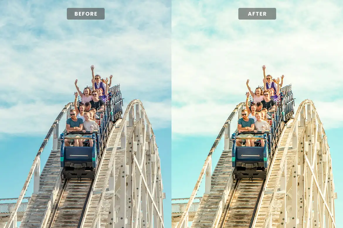 主题公园游玩照片调色Lightroom预设 Theme Park Lightroom Presets
