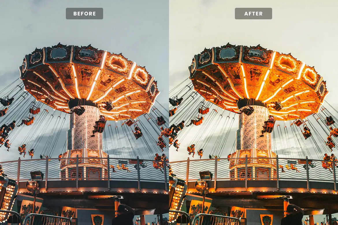 主题公园游玩照片调色Lightroom预设 Theme Park Lightroom Presets