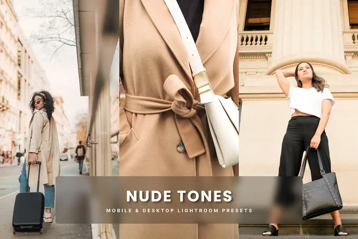 裸感高级色调Lightroom预设 Nude Tones Lightroom Presets