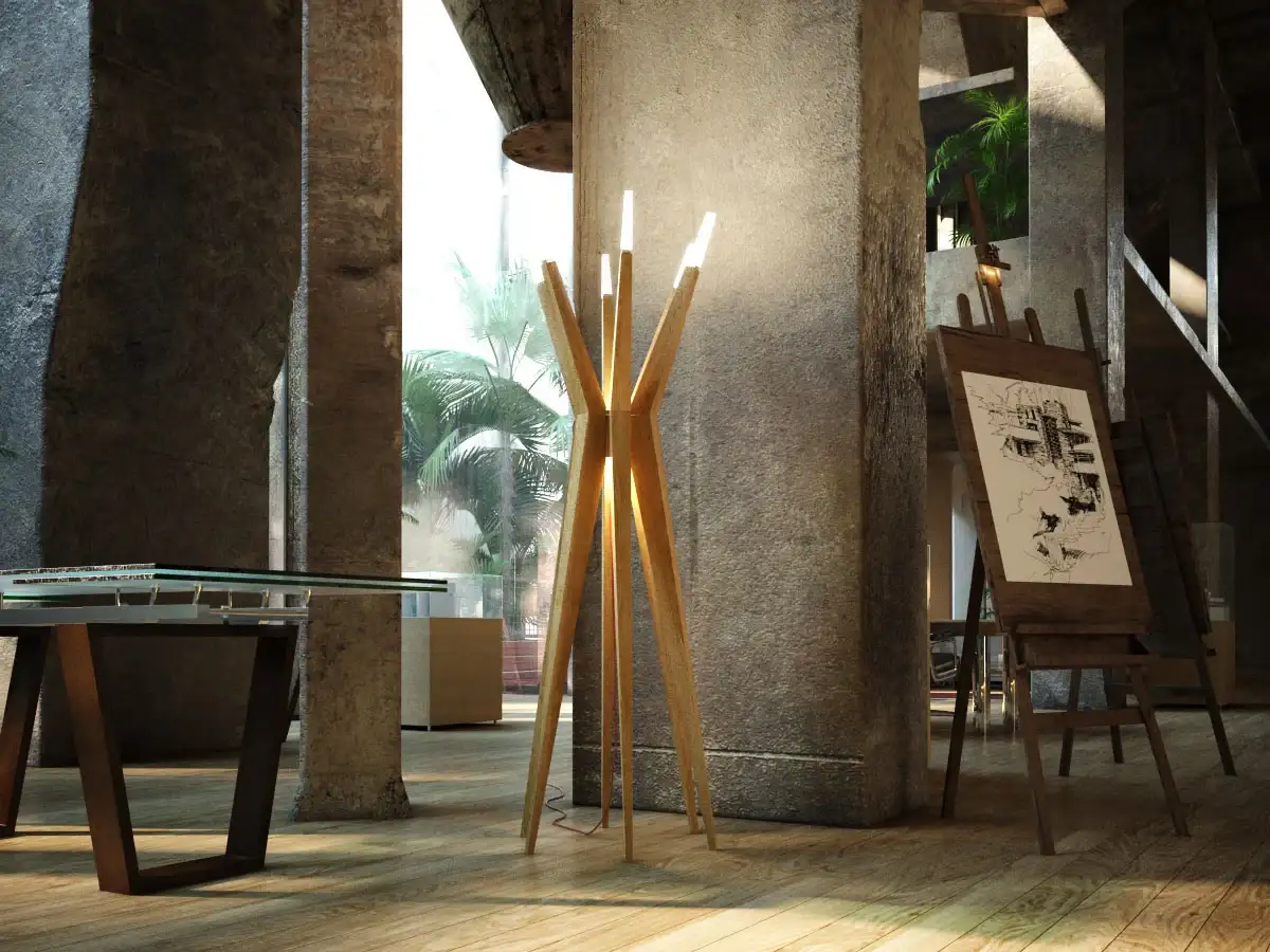 Evermotion – Archmodel.138 灯具与茶几 3D 模型