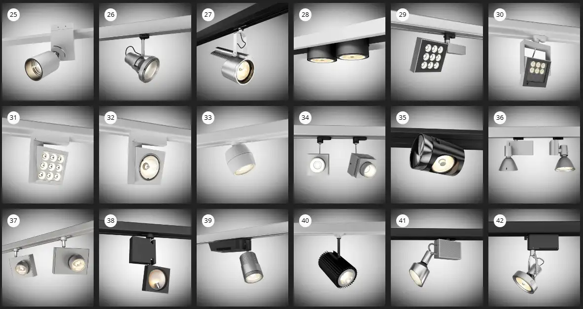 Evermotion – Archmodel.140 灯具 3D 模型