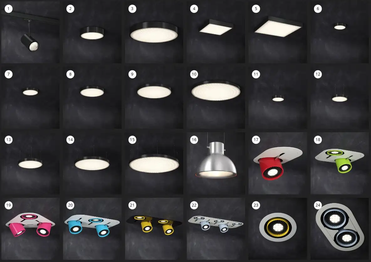 Evermotion – Archmodel.152 3D 模型灯