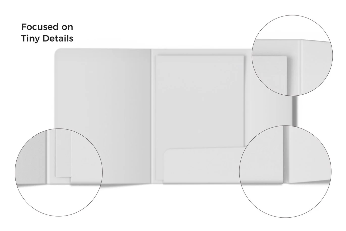 A4文件夹与信纸组合样机 A4 Folder with Letterhead Mockup