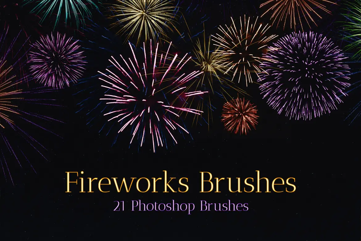 烟花印章 Photoshop 画笔