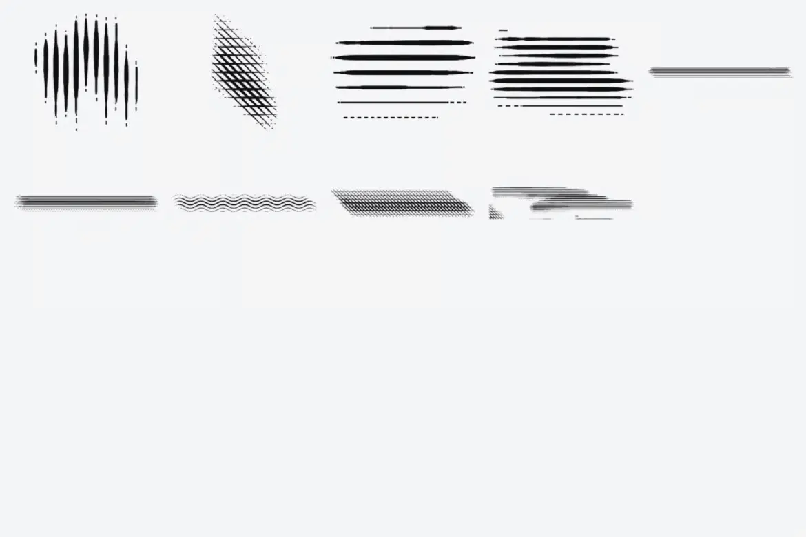 %title插图%num 29 支邮票雕刻 Photoshop 画笔