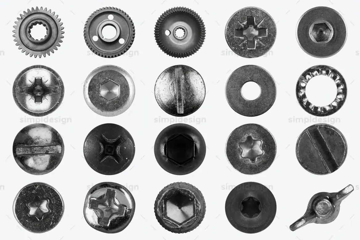 95 个螺旋头 Photoshop 画笔