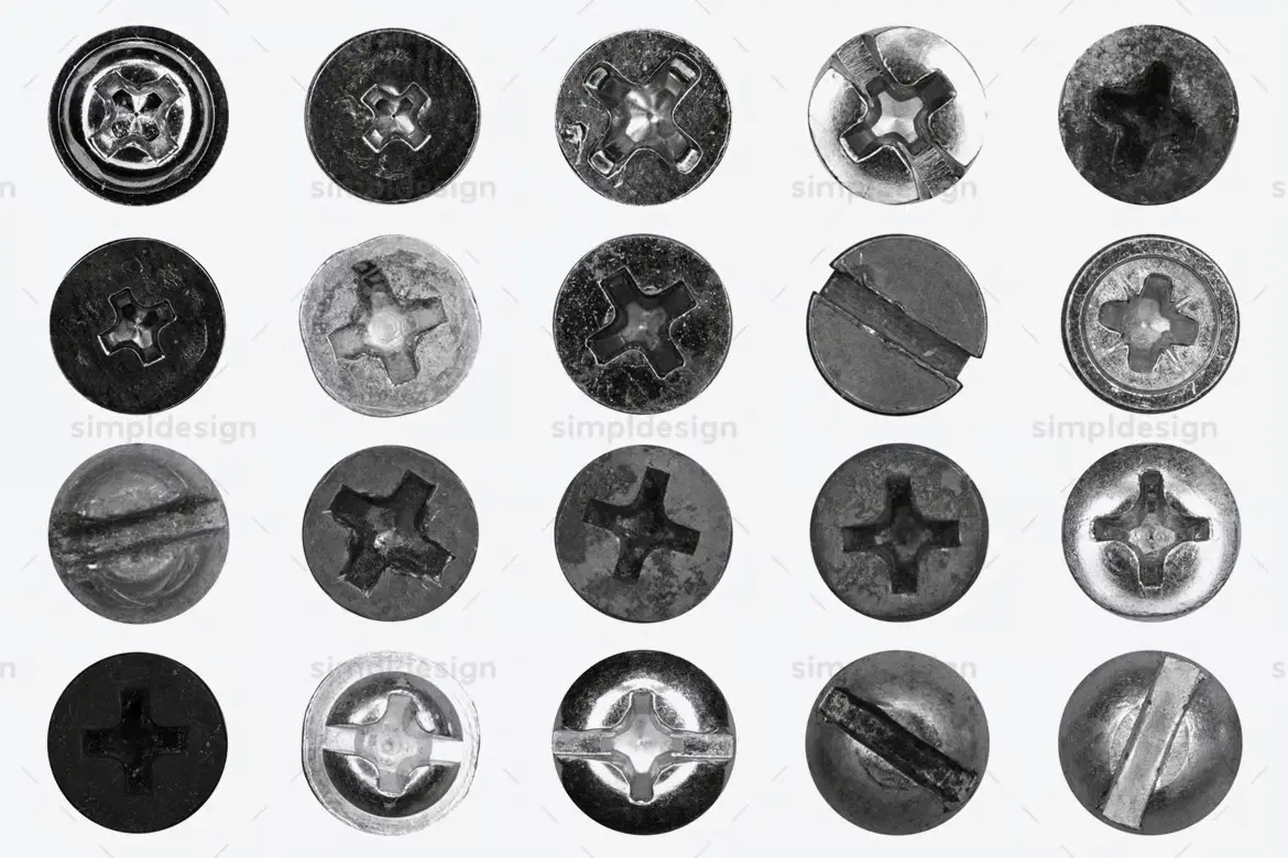 95 个螺旋头 Photoshop 画笔