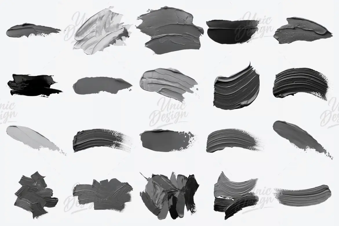 42 支油画 Photoshop 画笔