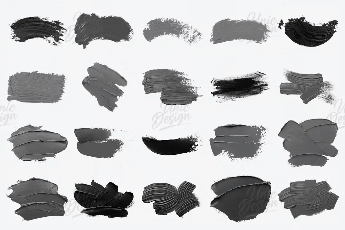 42 支油画 Photoshop 画笔