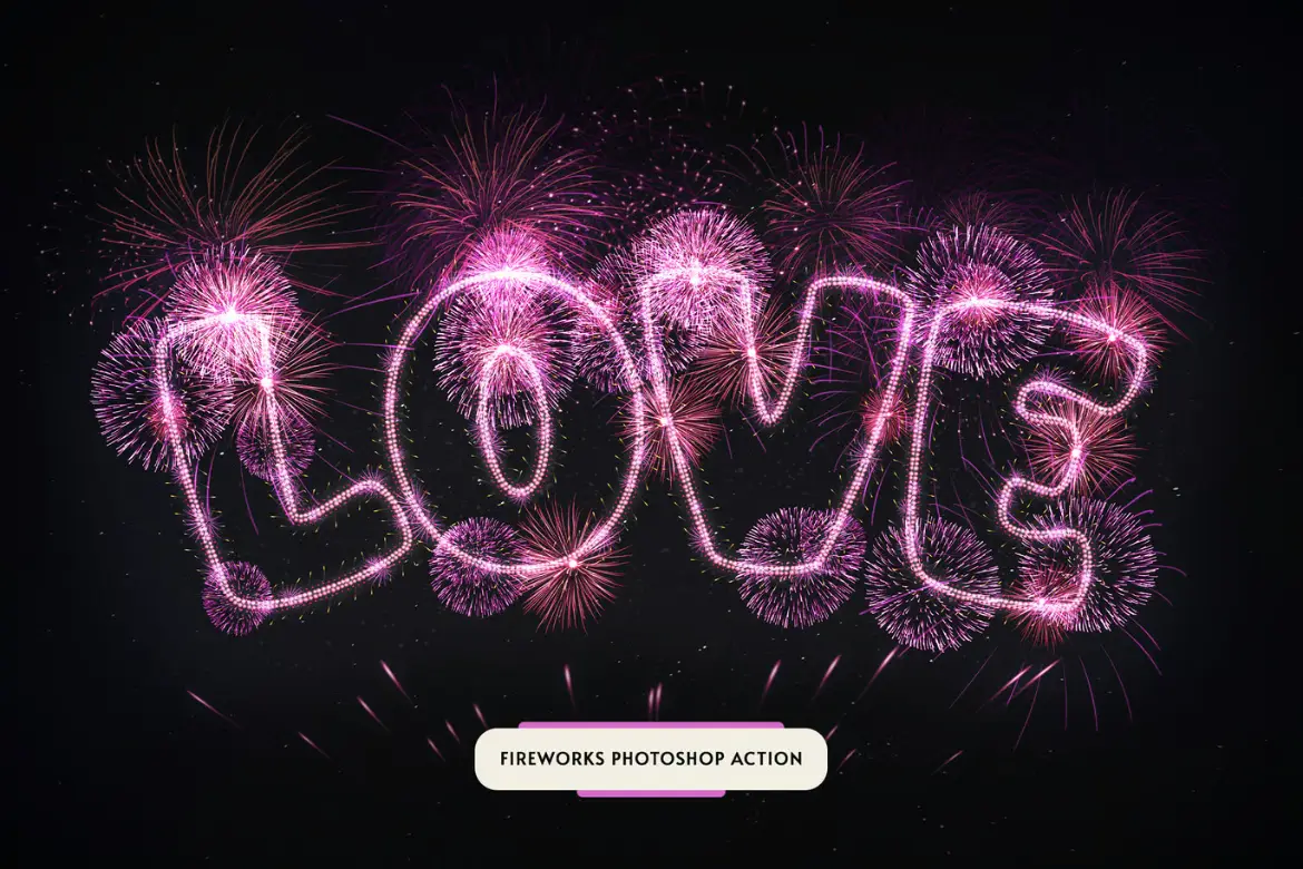 %title插图%num 烟花 Photoshop 动作