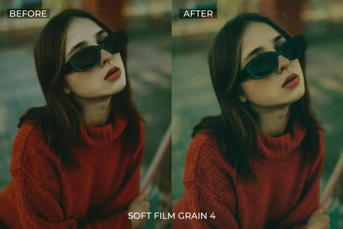 Lightroom 预设 - 柔光颗粒效果