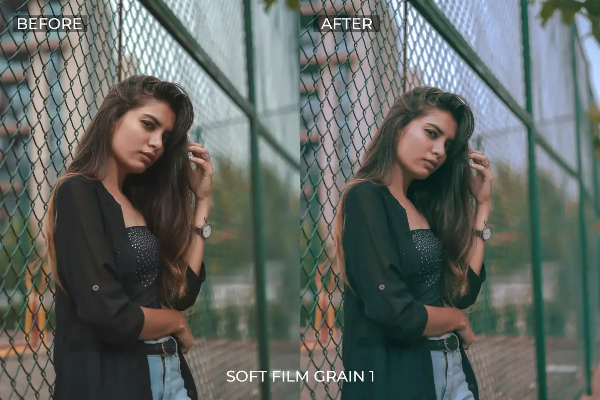 Lightroom 预设 - 柔光颗粒效果