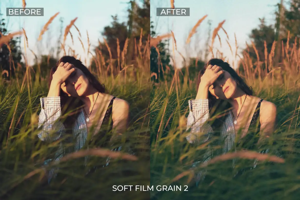 Lightroom 预设 - 柔光颗粒效果