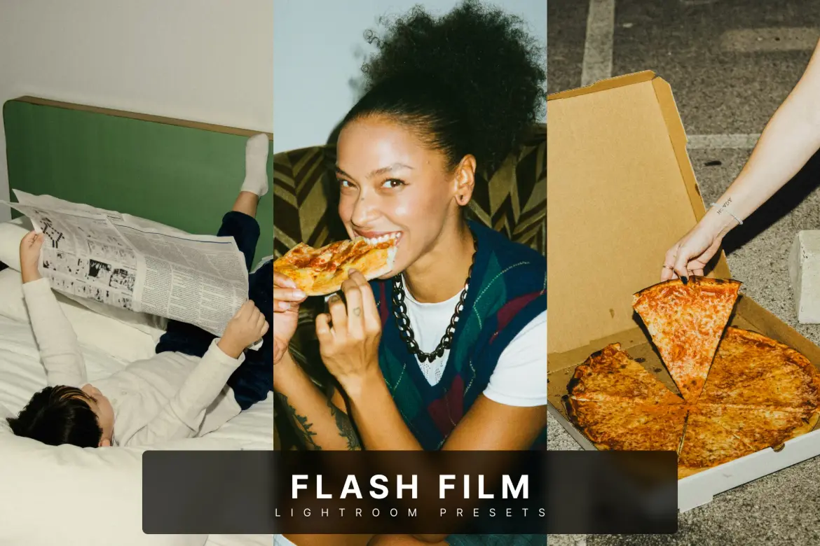 闪光灯电影 Lightroom 预设