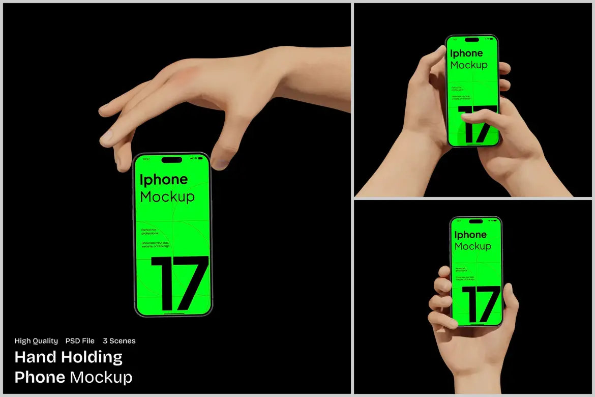 手持手机模型