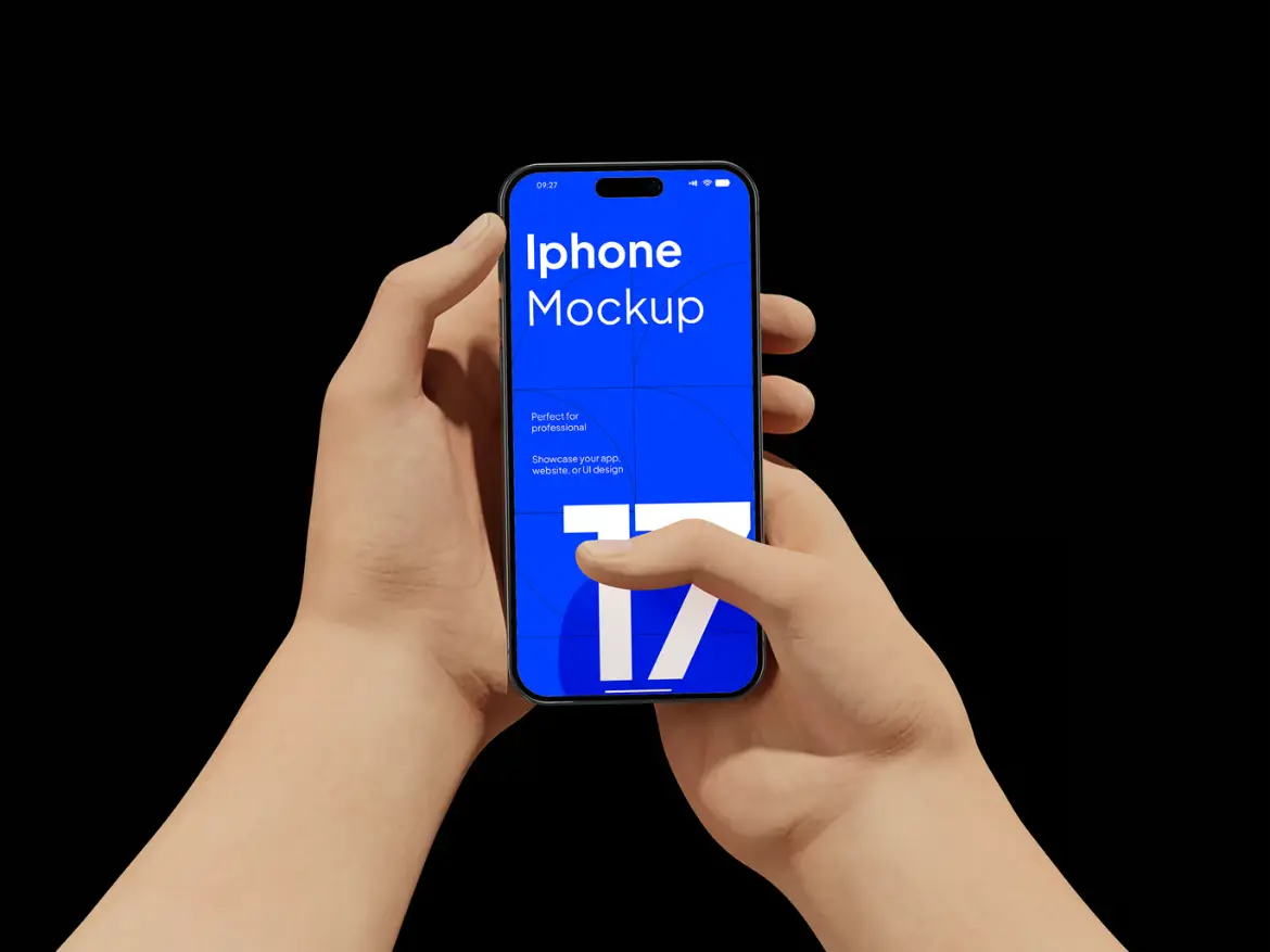 手持手机模型