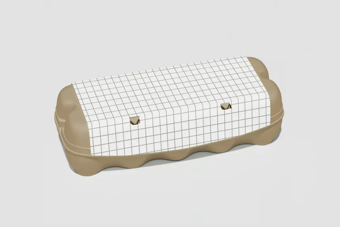 蛋类包装展示样机模版