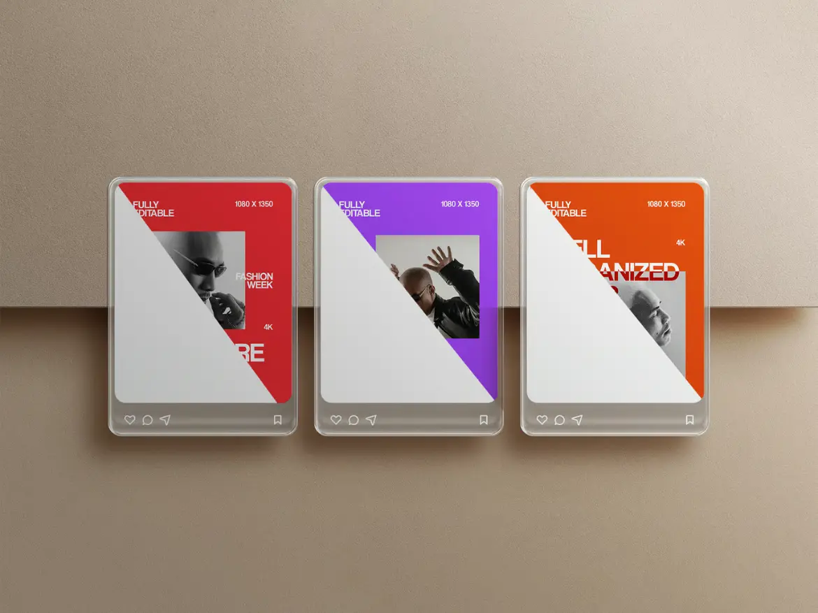 Instagram 社交媒体帖子模板合集