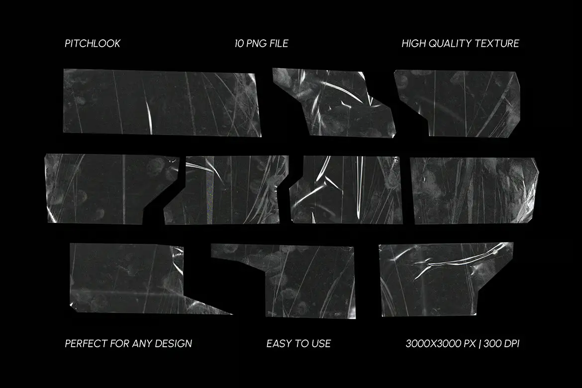 透明包装胶带纹理
