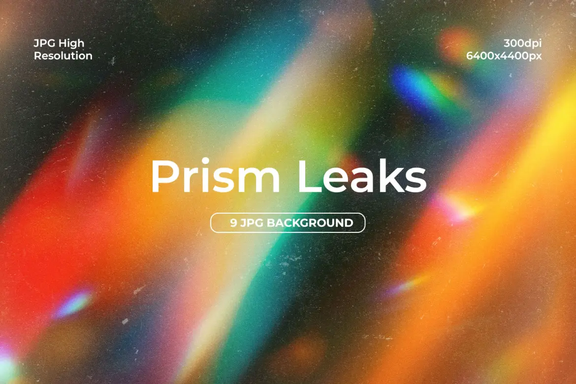 棱镜泄漏叠加背景