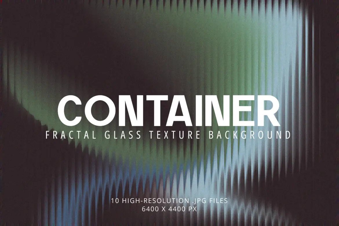 容器分形玻璃纹理背景