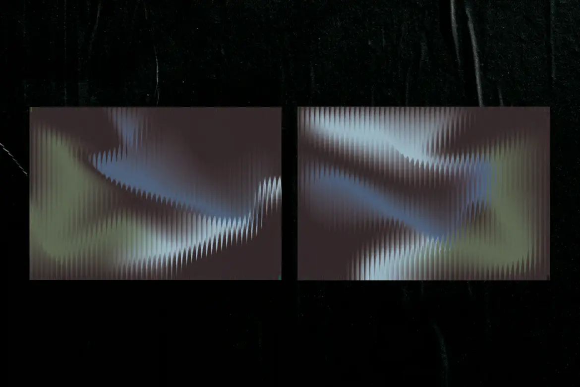 容器分形玻璃纹理背景