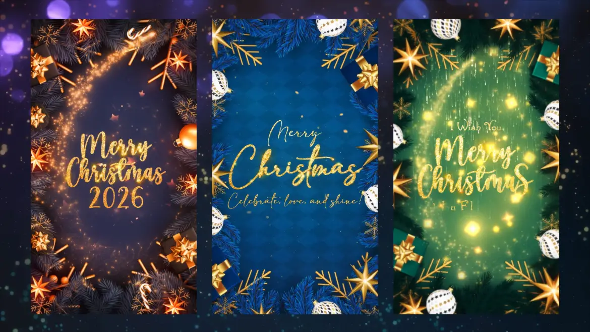 圣诞节Instagram视频AE模板