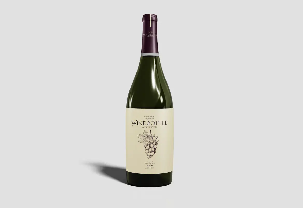葡萄酒瓶模型
