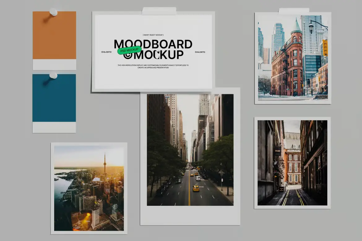 情绪板样板模型