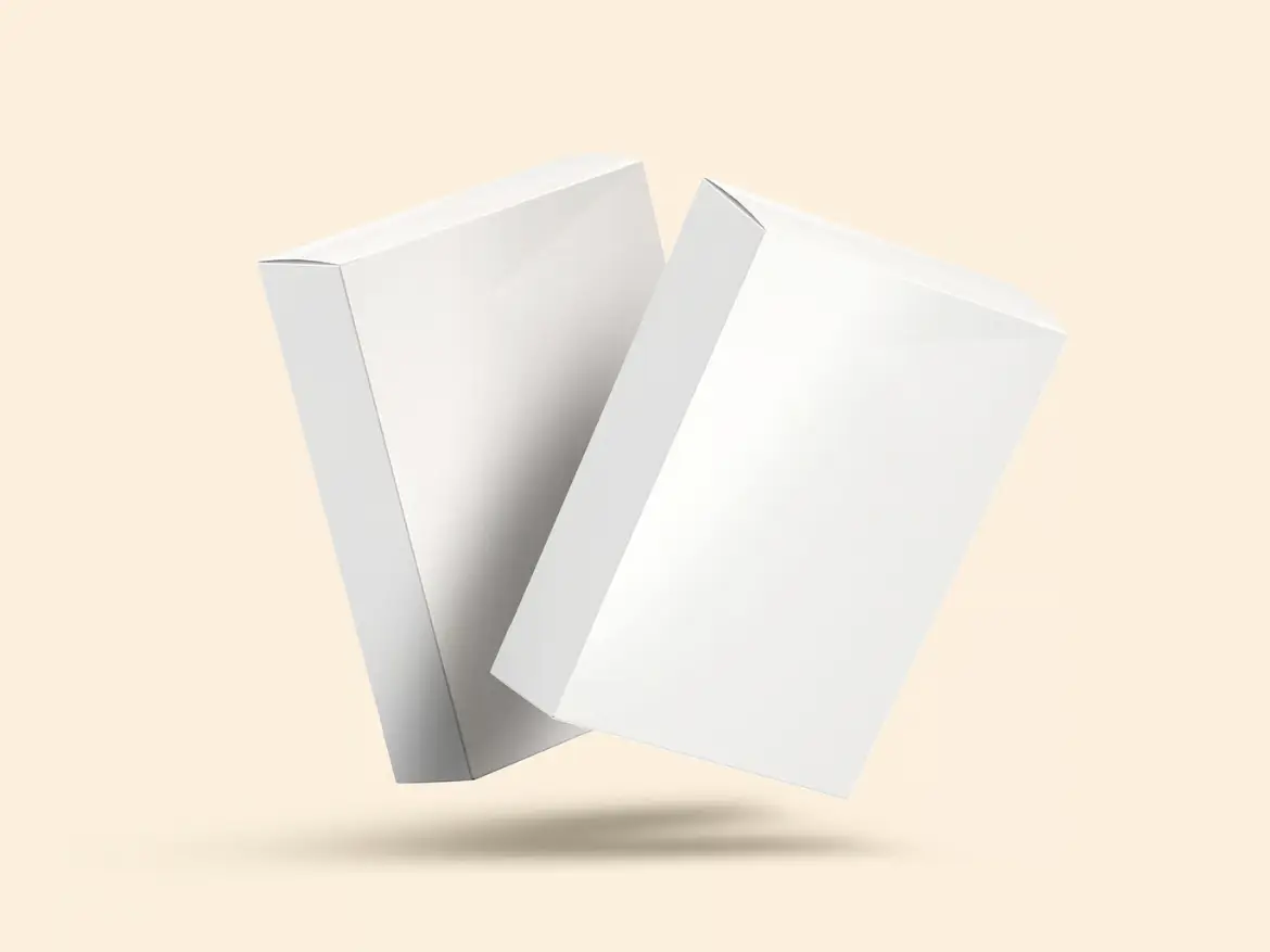 纸巧克力盒包装模型套装