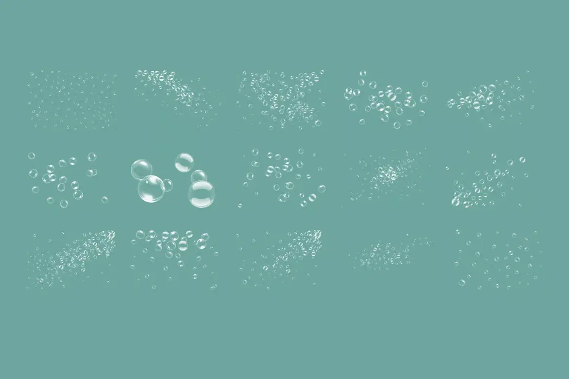 %title插图%num 透明气泡叠加