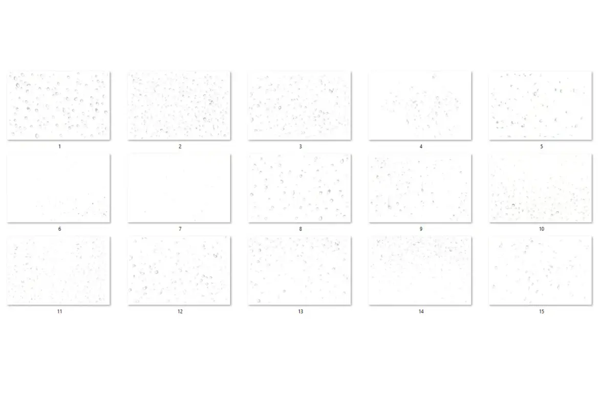 %title插图%num 15个水滴叠加纹理