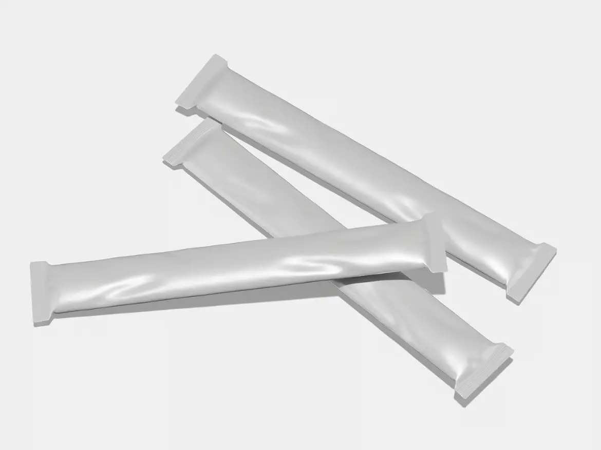 棒状包装模型样机