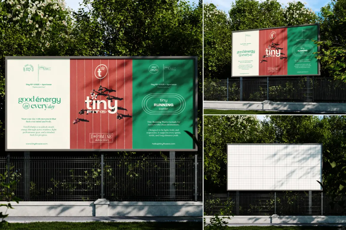 户外海报广告牌模型