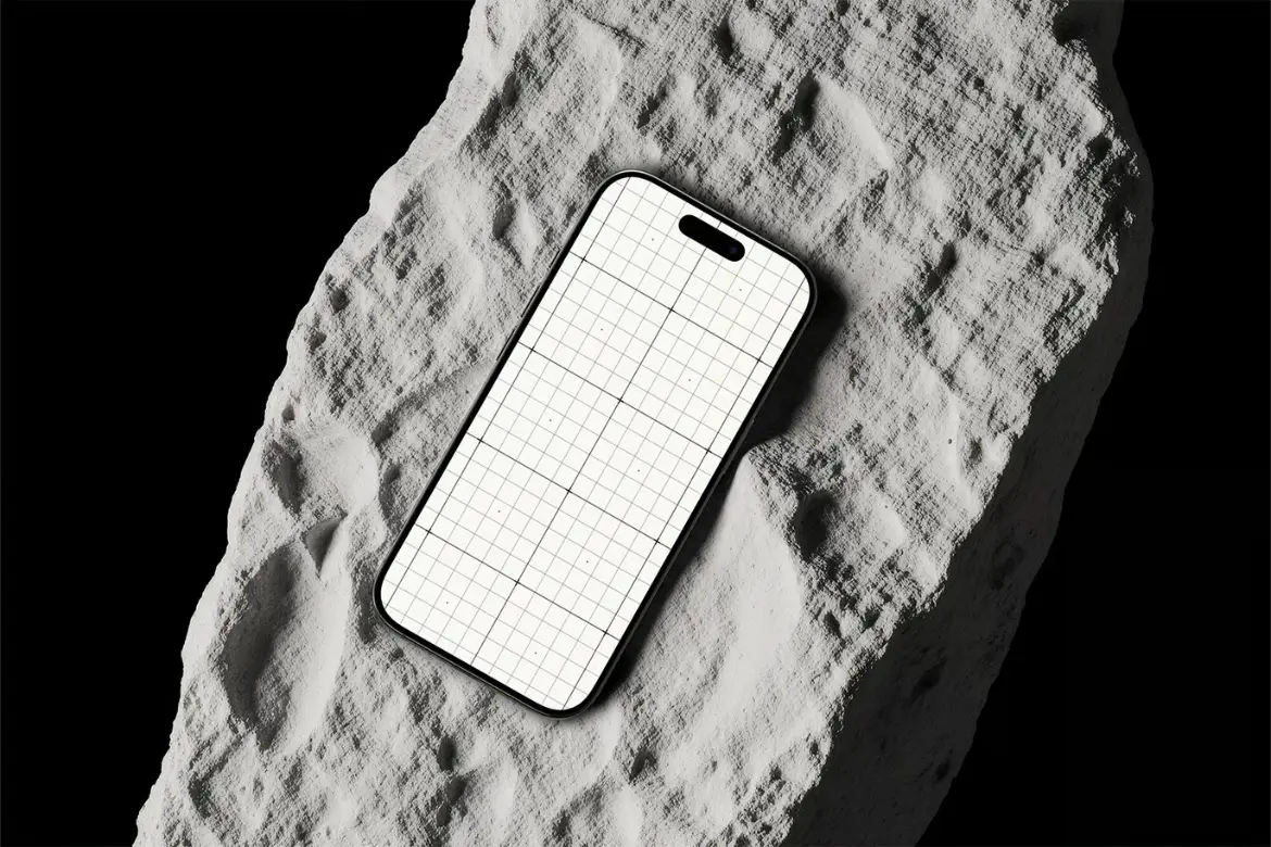 iPhone 16 Pro Max 岩石模型