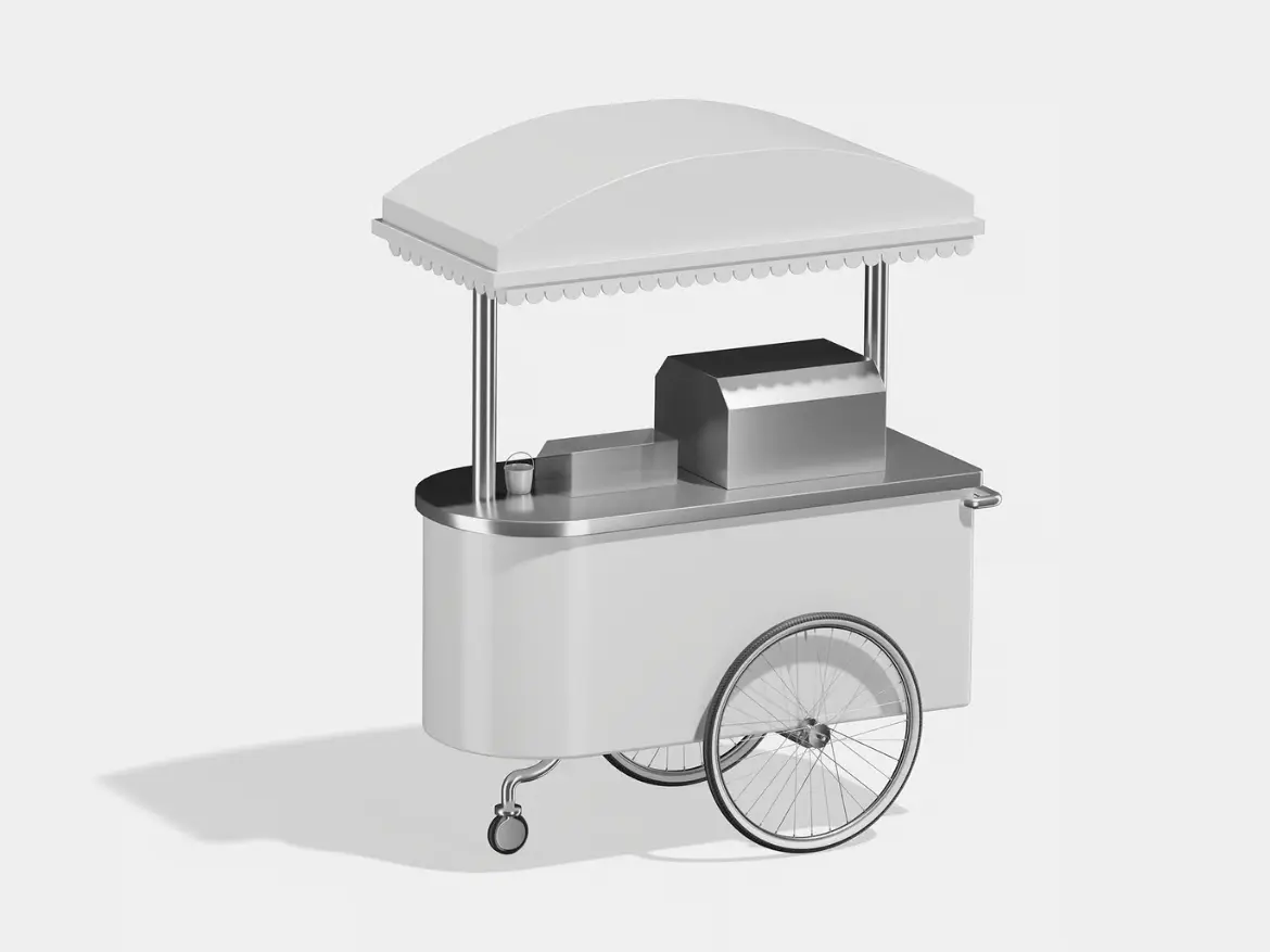 3套高分辨率展览展台模型PSD样机