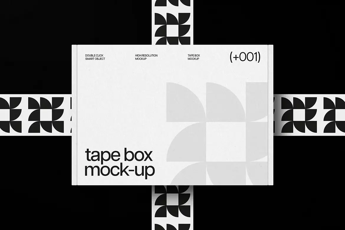 盒装胶带模型PSD样机