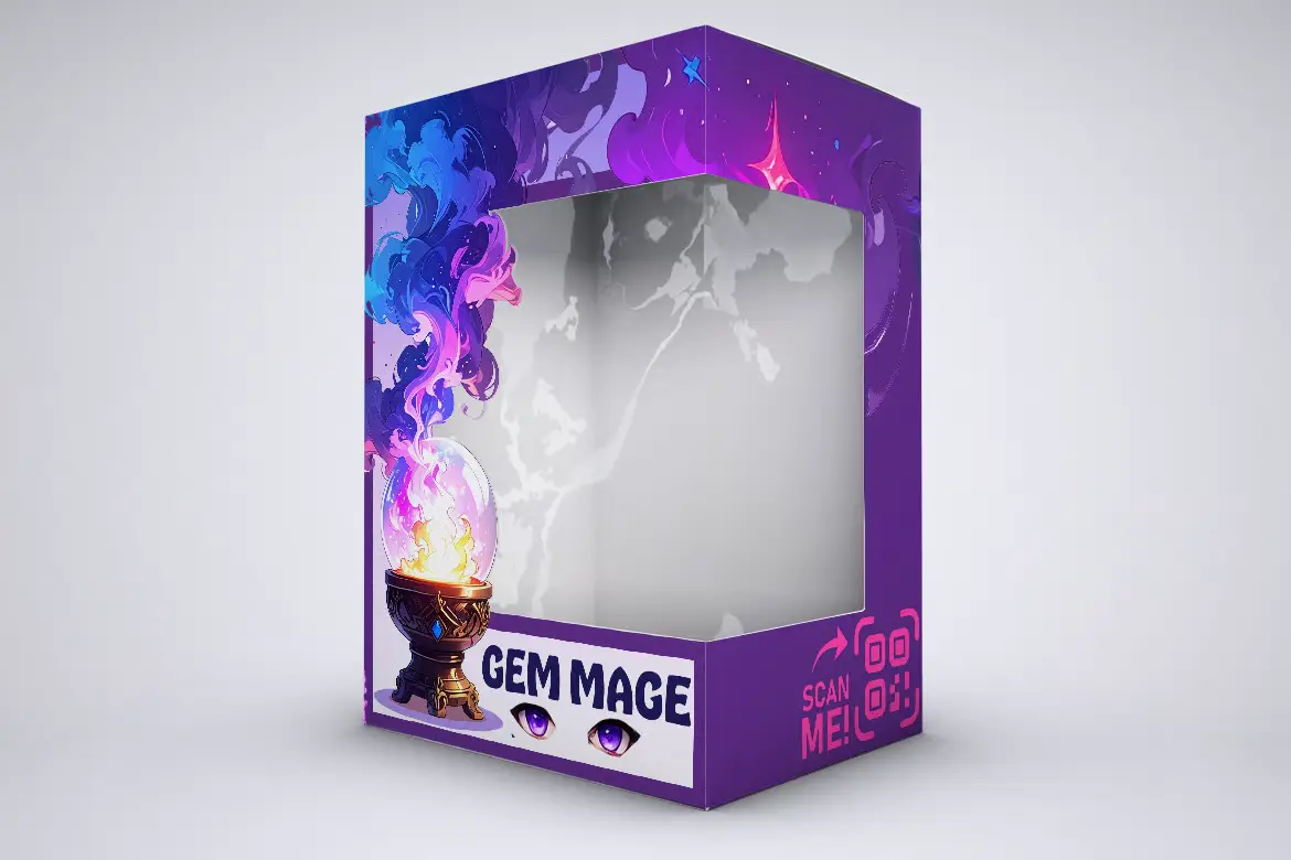 6套开窗纸盒包装模型PSD样机