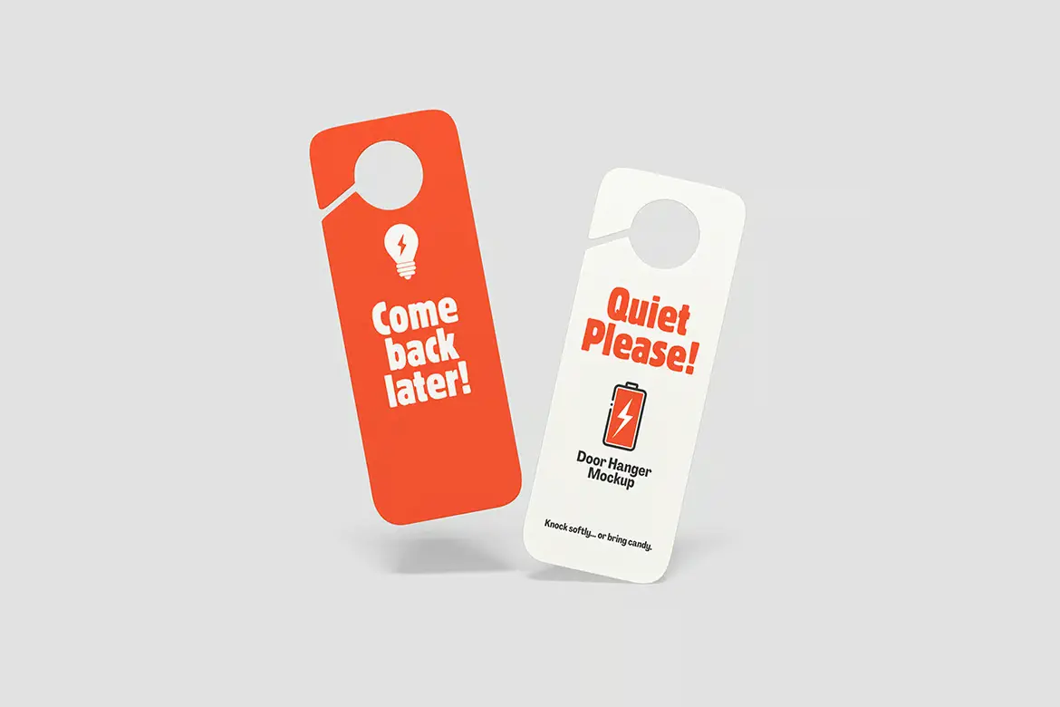 %title插图%num 4套高品质门挂模型PSD样机