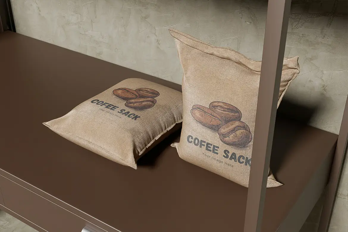 4套椰子小吃包装模型PSD样机