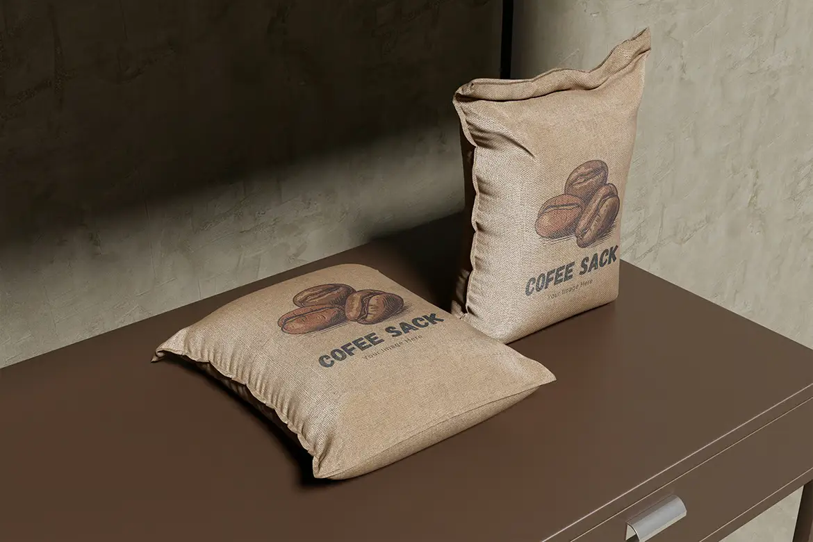 4套椰子小吃包装模型PSD样机