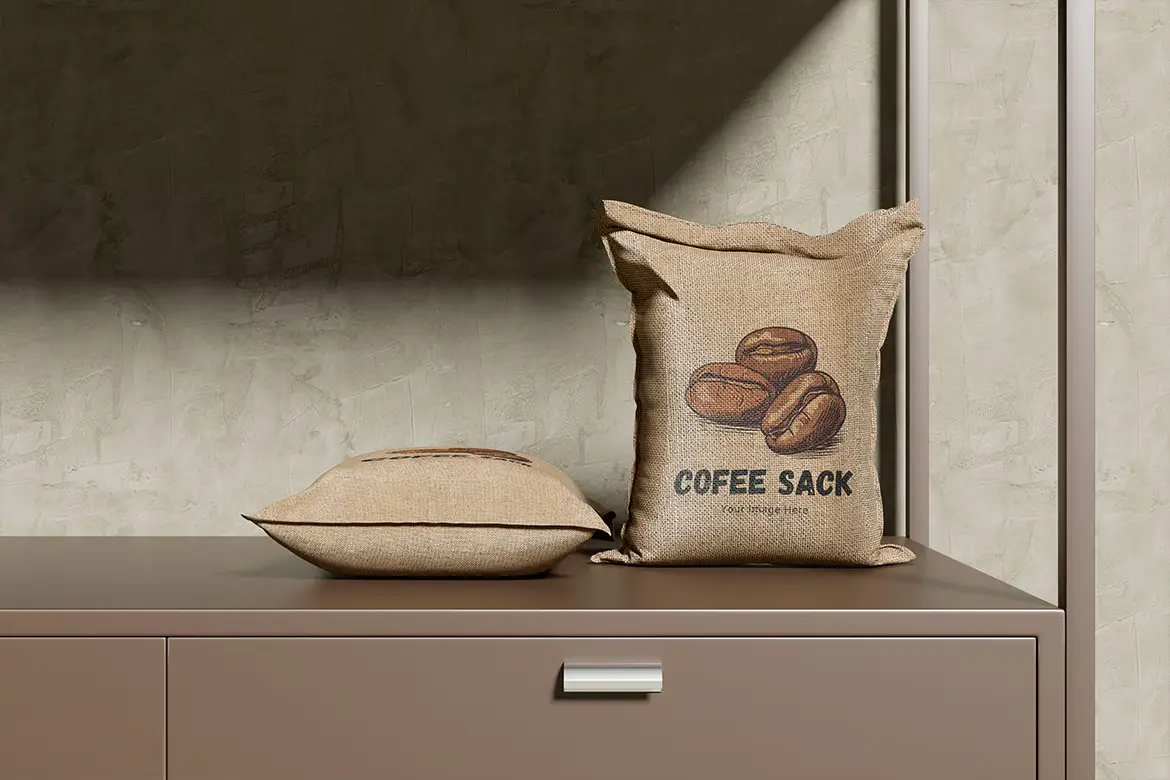 4套椰子小吃包装模型PSD样机