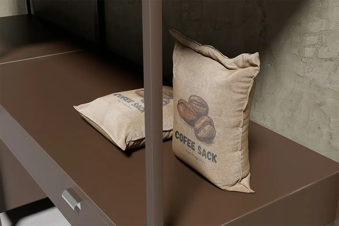 4套椰子小吃包装模型PSD样机