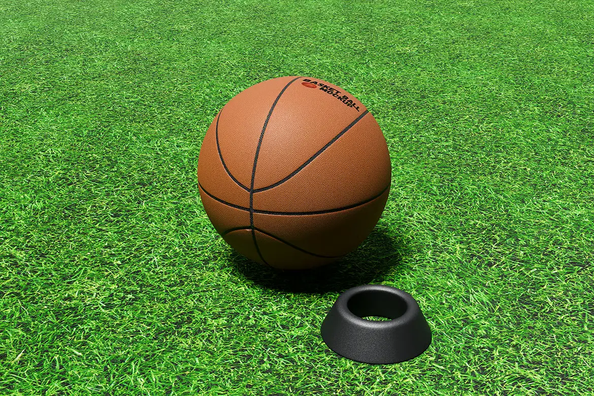 4套高分辨率篮球模型PSD样机