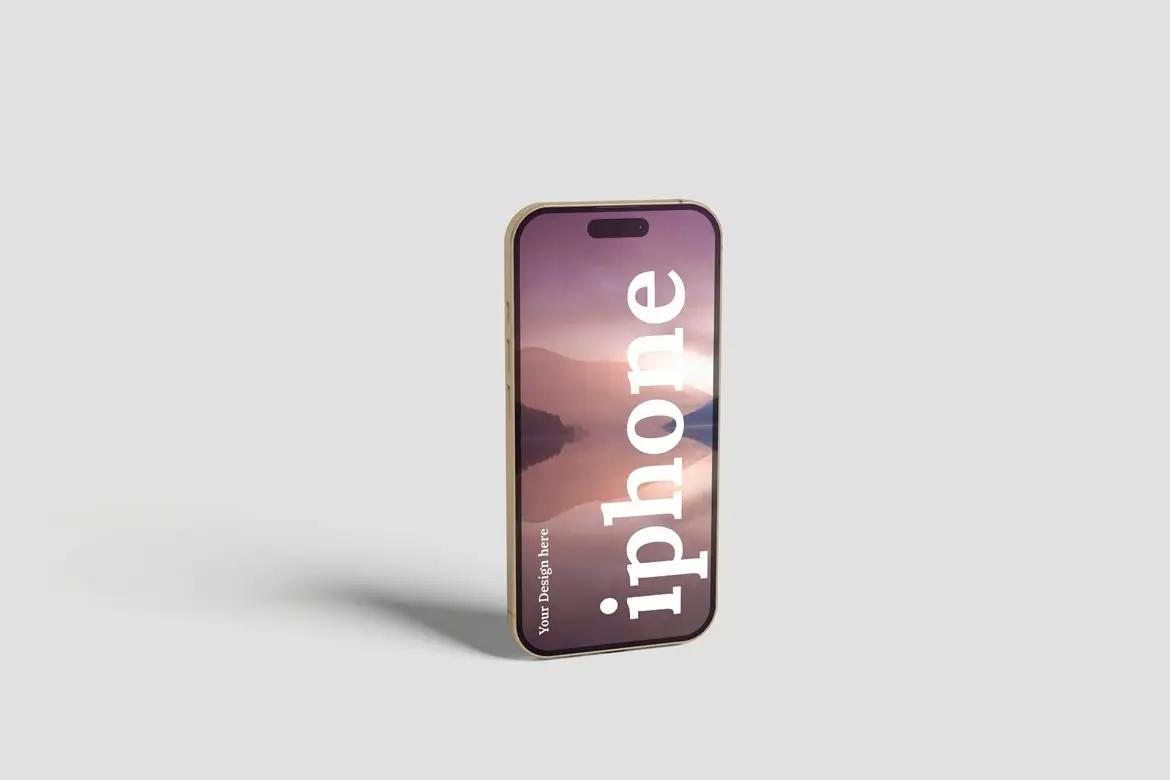 4套高分辨率iPhone模型PSD样机