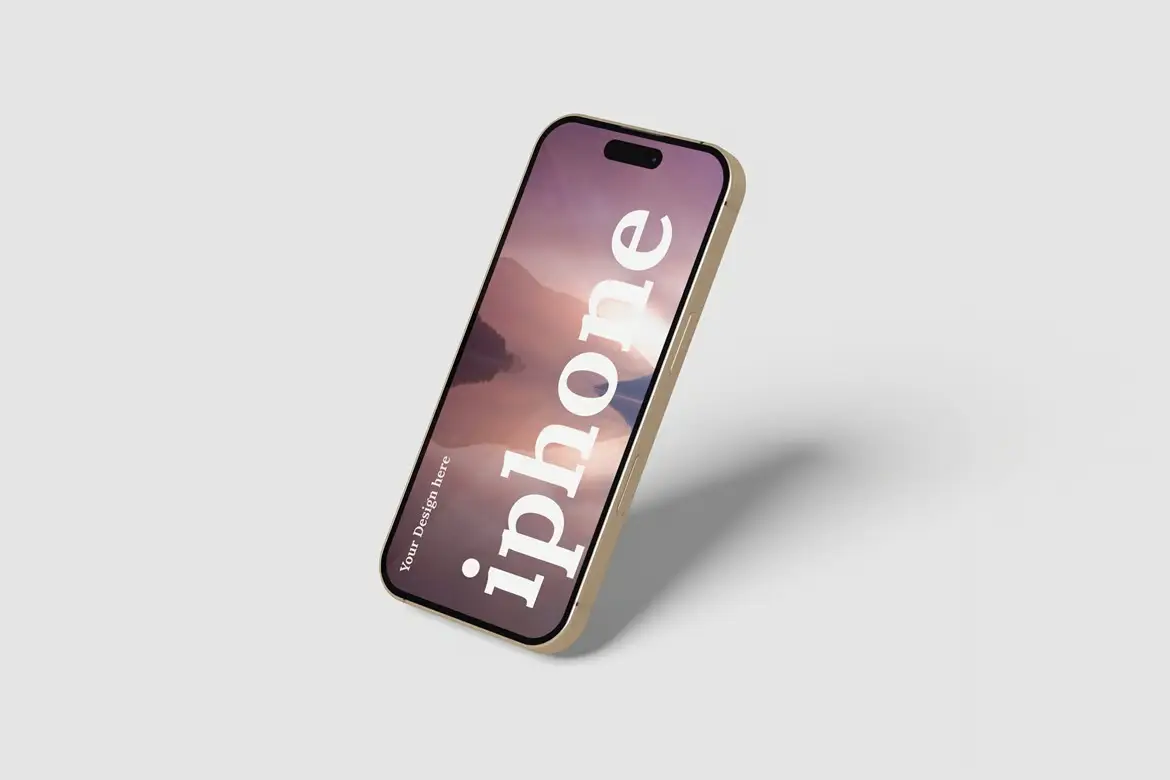 4套高分辨率iPhone模型PSD样机