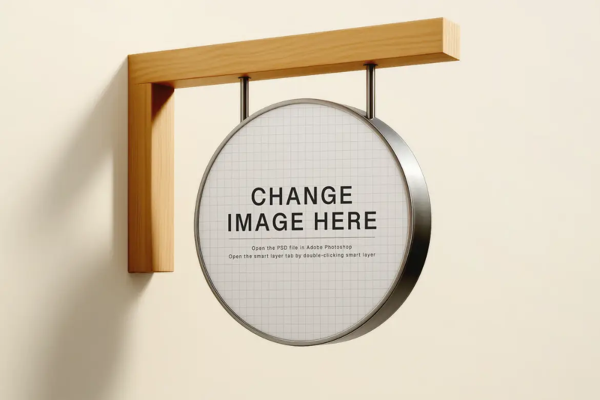 招牌模型PSD样机