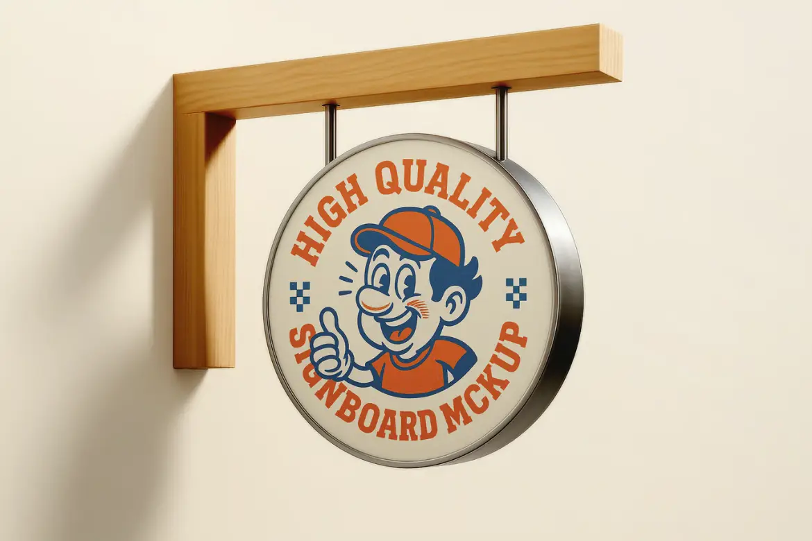 招牌模型PSD样机