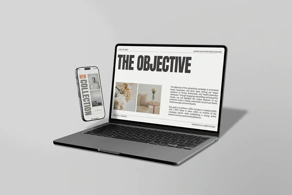 多设备组合展示模型PSD样机